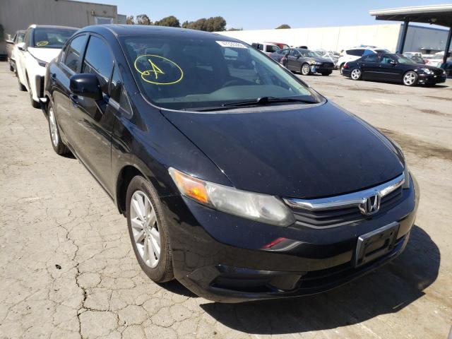 HONDA CIVIC EX 2012 with VIN 19XFB2F88CE368581 - Photo from auction