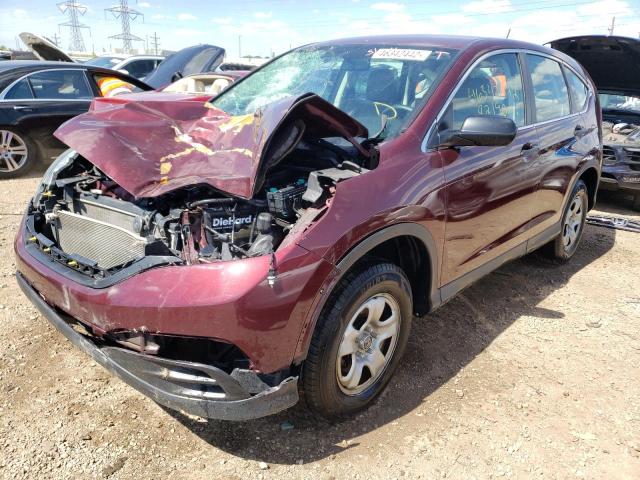 Photo 2 from auction – 2014 HONDA CR-V LX with VIN 5J6RM4H36EL098985