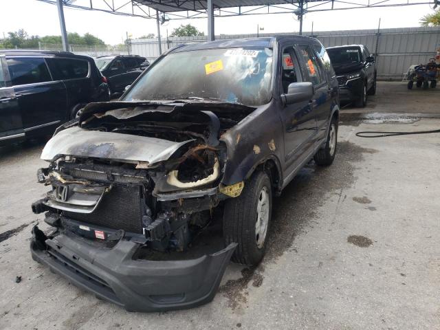 Photo 2 from auction – 2006 HONDA CR-V LX with VIN JHLRD68516C008889