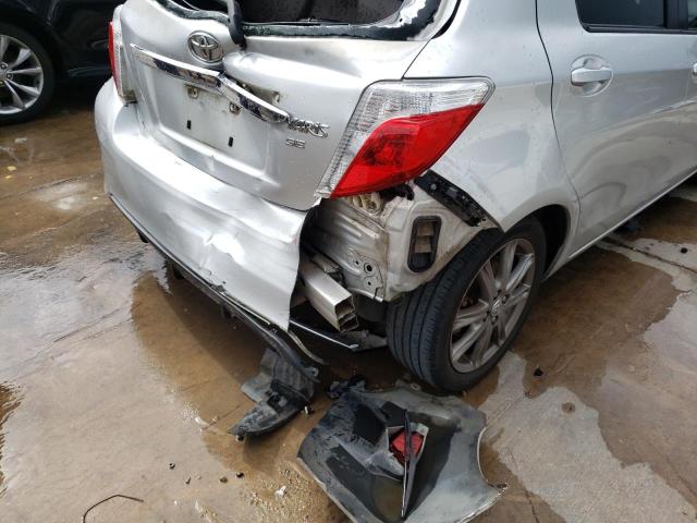 Photo 10 from auction – 2012 TOYOTA YARIS with VIN JTDKTUD37CD538557