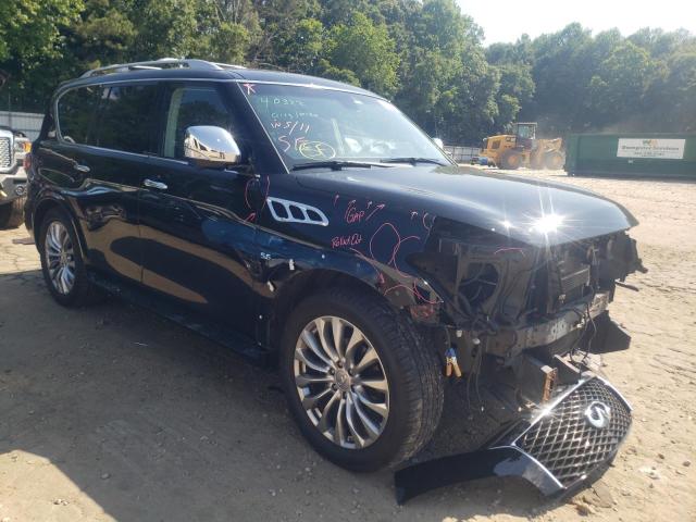 INFINITI QX80 2015 with VIN JN8AZ2NF6F9574310 - Photo from auction