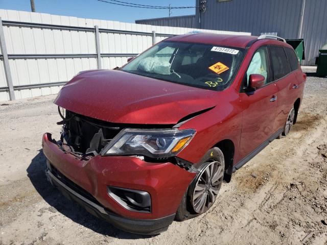 Photo 2 from auction – 2017 NISSAN PATHFINDER with VIN 5N1DR2MN0HC636612