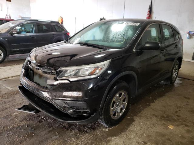 Photo 2 from auction – 2016 HONDA CR-V LX with VIN 5J6RM4H34GL001298