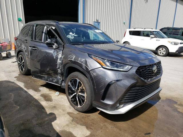 TOYOTA HIGHLANDER 2021 with VIN 5TDJZRAH8MS071727 - Photo from auction
