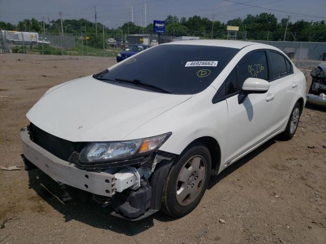 Photo 2 from auction – 2015 HONDA CIVIC LX with VIN 19XFB2F59FE249299