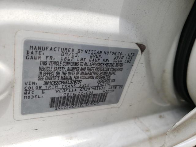 Photo 10 from auction – 2014 NISSAN VERSA NOTE with VIN 3N1CE2CP5EL379707
