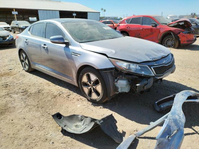 KIA OPTIMA HYB 2011 with VIN KNAGM4AD2B5000645 - Photo from auction