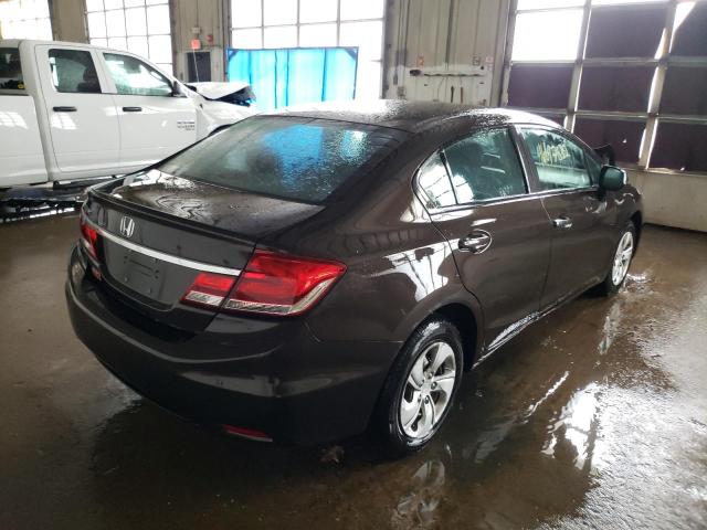 Photo 4 from auction – 2013 HONDA CIVIC LX with VIN 2HGFB2F53DH586344
