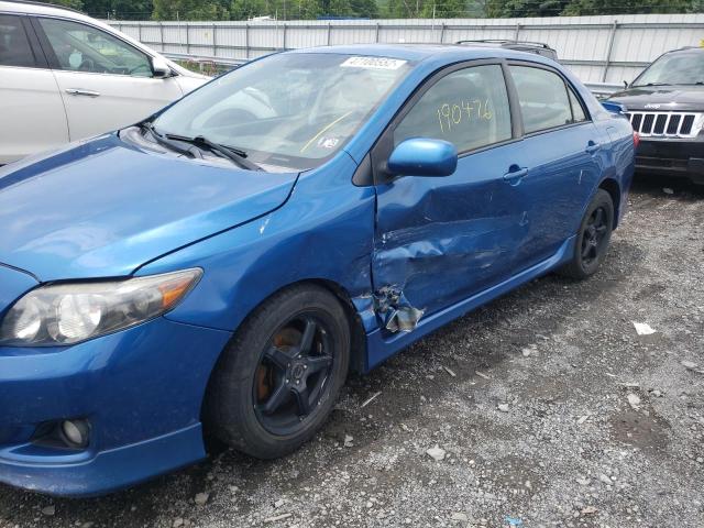Photo 9 from auction – 2009 TOYOTA COROLLA BA with VIN 2T1BU40E99C141877