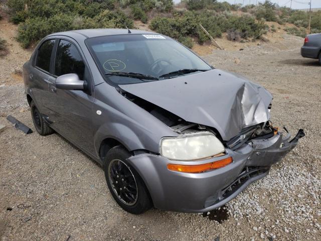 CHEVROLET AVEO BASE 2006 con VIN KL1TD56606B532136 - Foto de la subasta
