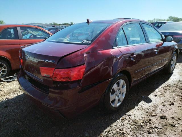 Photo 4 from auction – 2009 HYUNDAI SONATA with VIN 5NPET46C29H575156