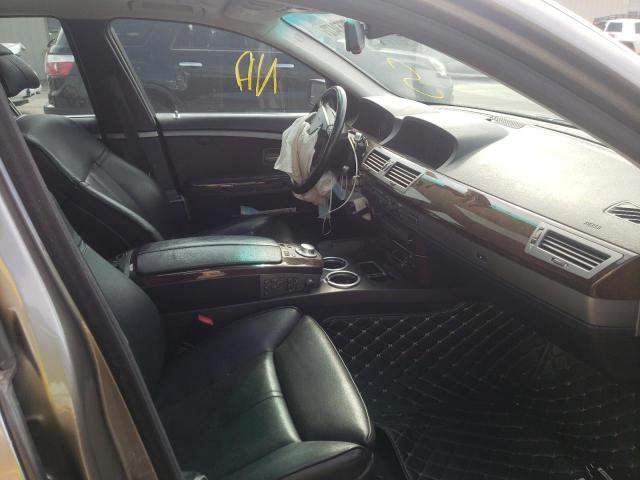 Photo 5 from auction – 2004 BMW 745 LI with VIN WBAGN63564DS55404