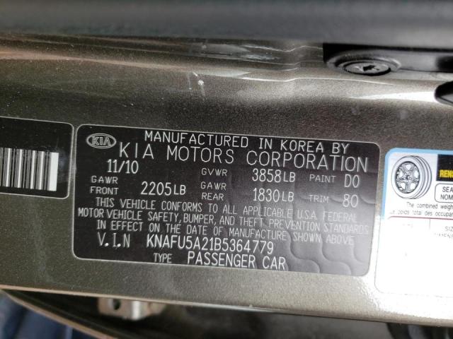 Photo 10 from auction – 2011 KIA SPORTAGE with VIN KNAFU5A21B5364779