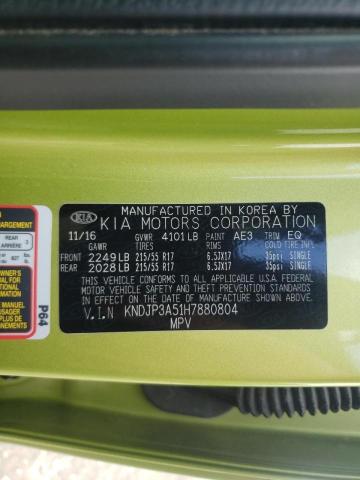 صورة رقم 10 من المزاد - 2017 KIA SOUL + مع VIN KNDJP3A51H7880804
