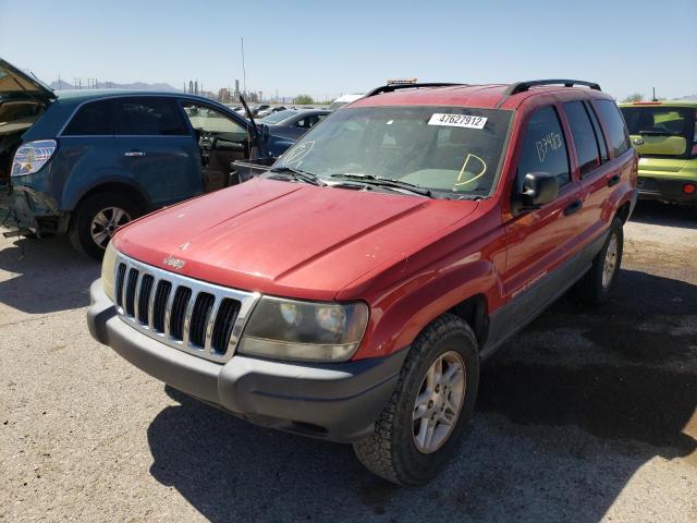 Photo 2 from auction – 2003 JEEP GRAND CHER with VIN 1J4GX48N03C523730