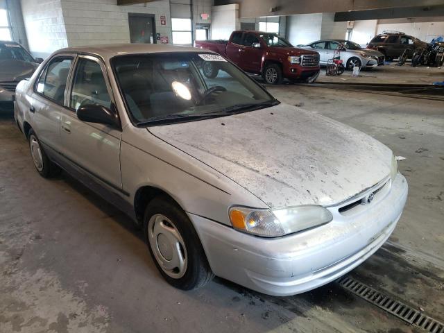 TOYOTA COROLLA VE 2000 with VIN 1NXBR12E8YZ321815 - Photo from auction