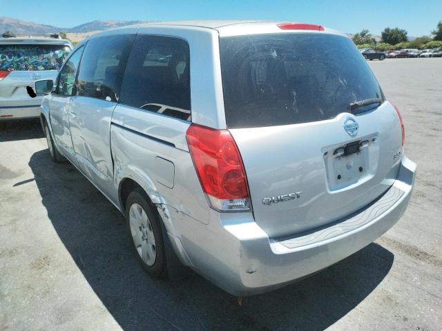 Photo 3 from auction – 2004 NISSAN QUEST S with VIN 5N1BV28U74N319042