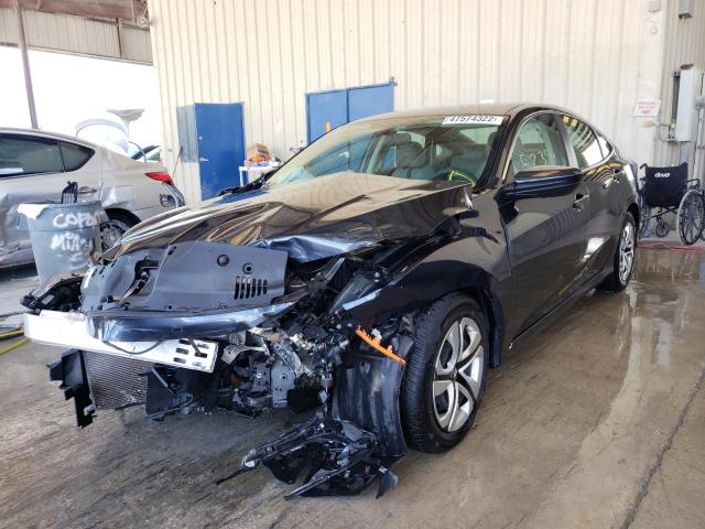 Photo 2 from auction – 2017 HONDA CIVIC LX with VIN 19XFC2F58HE063348