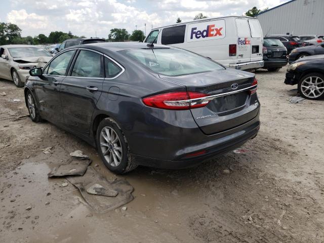 Photo 3 from auction – 2017 FORD FUSION SE with VIN 3FA6P0HD4HR383424