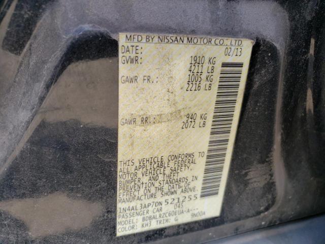 Photo 10 from auction – 2013 NISSAN ALTIMA 2.5 with VIN 1N4AL3AP7DN521255