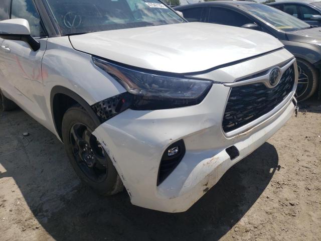 Photo 9 from auction – 2021 TOYOTA HIGHLANDER with VIN 5TDZZRAH8MS031506