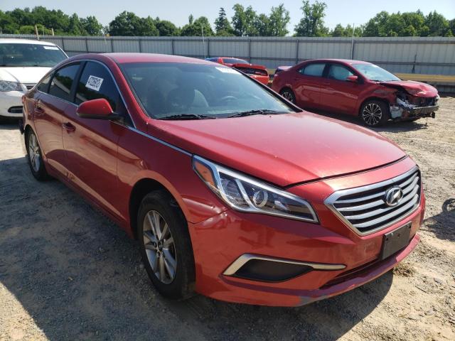 HYUNDAI SONATA SE 2017 with VIN 5NPE24AF6HH515951 - Photo from auction