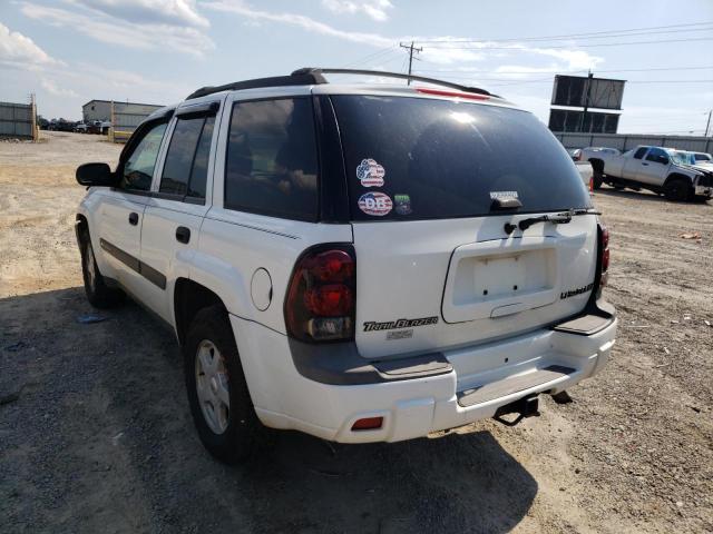 Photo 3 from auction – 2003 CHEVROLET TRAILBLAZE with VIN 1GNDT13S032245585