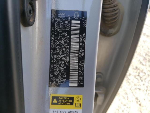 Photo 10 from auction – 2010 LEXUS HS 250H with VIN JTHBB1BA3A2013649