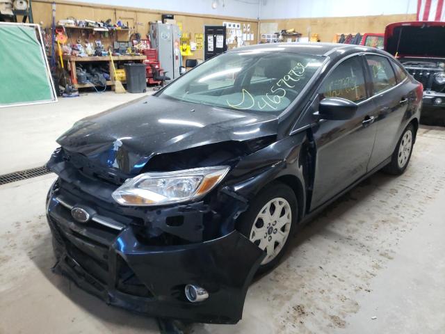 Photo 2 from auction – 2012 FORD FOCUS SE with VIN 1FAHP3F28CL409266