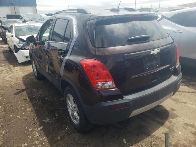 Photo 3 from auction – 2016 CHEVROLET TRAX 1LT with VIN KL7CJPSB7GB593353