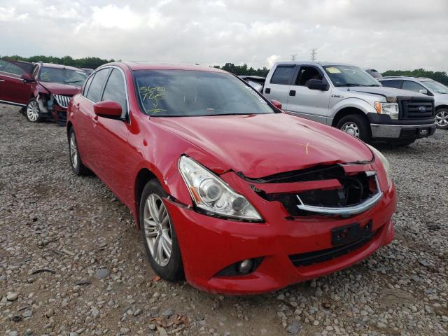 INFINITI G37 2011 with VIN JN1CV6AR8BM403737 - Photo from auction