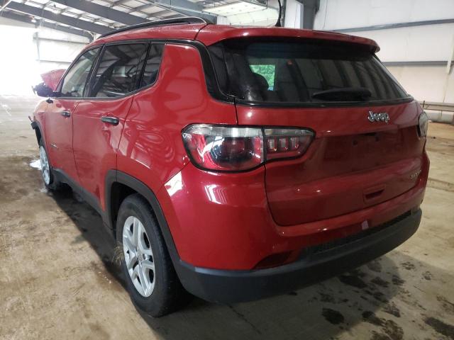 Photo 3 from auction – 2017 JEEP COMPASS SP with VIN 3C4NJCAB2HT629519