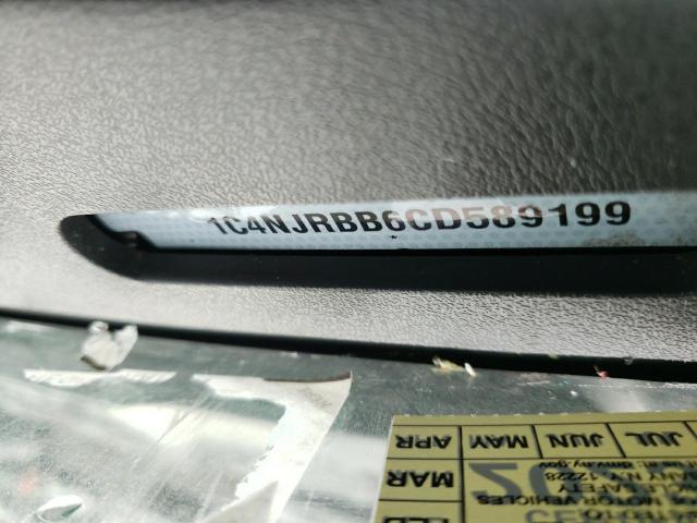 Photo 10 from auction – 2012 JEEP PATRIOT SP with VIN 1C4NJRBB6CD589199