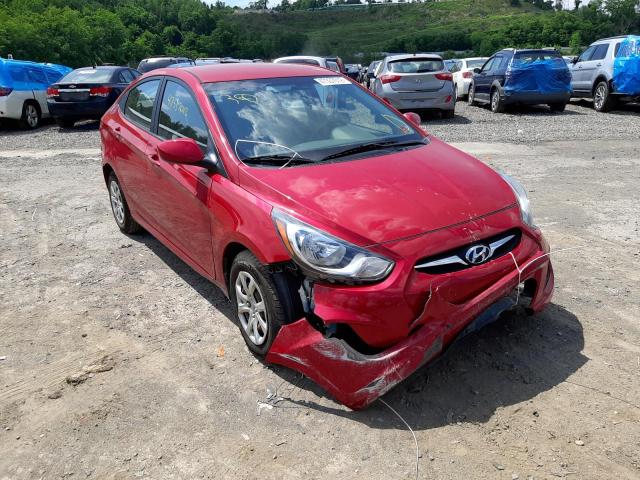 HYUNDAI ACCENT GLS 2014 with VIN KMHCT4AE3EU734505 - Photo from auction