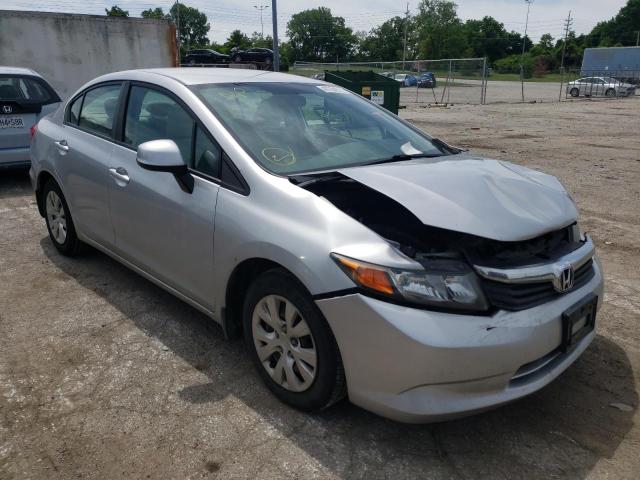 HONDA CIVIC LX 2012 with VIN 19XFB2F56CE052747 - Photo from auction