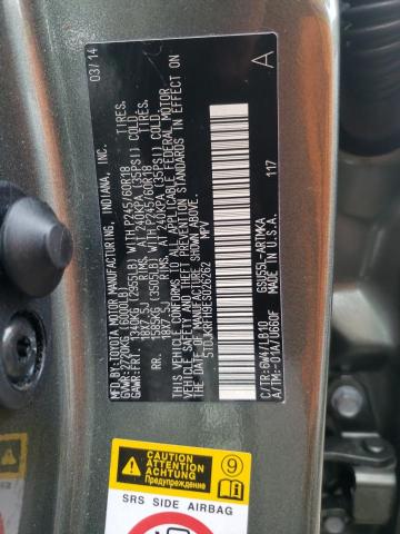 Photo 10 from auction – 2014 TOYOTA HIGHLANDER with VIN 5TDJKRFH9ES026262