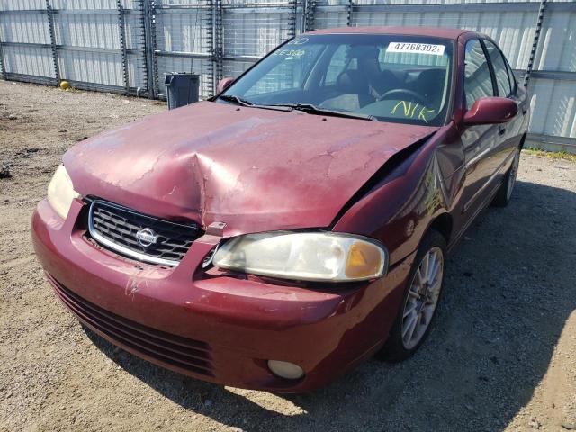 Photo 9 from auction – 2001 NISSAN SENTRA SE with VIN 3N1BB51D41L110669