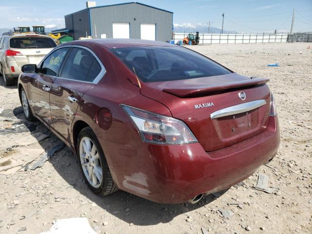 Photo 3 from auction – 2013 NISSAN MAXIMA S with VIN 1N4AA5AP8DC802087