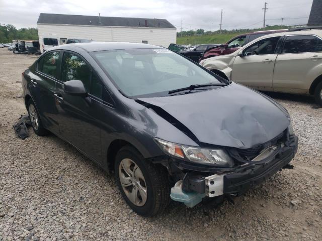 Photo 1 from auction – 2013 HONDA CIVIC LX with VIN 19XFB2F5XDE001334