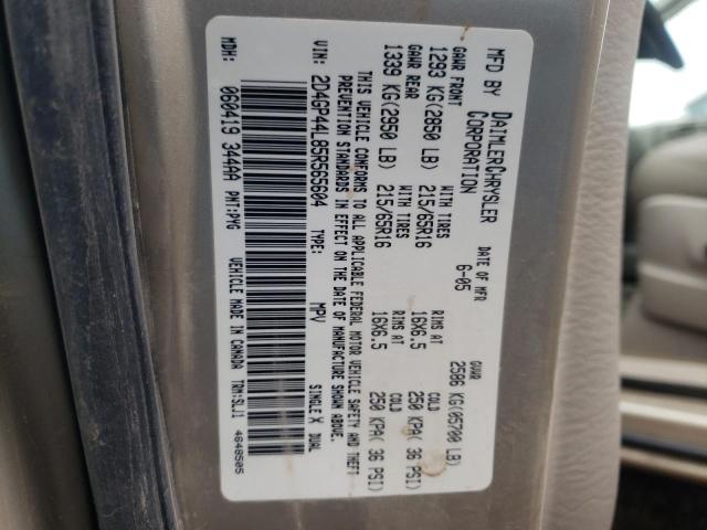 Photo 10 from auction – 2004 DODGE CARAVAN with VIN 2D4GP44L85R565604