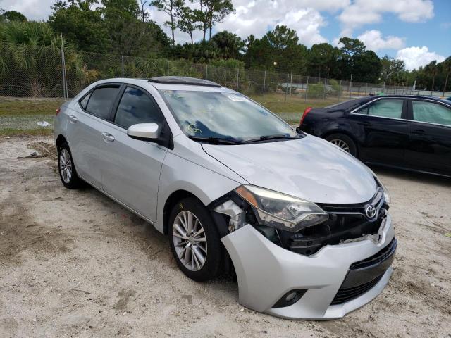 Photo 1 from auction – 2015 TOYOTA COROLLA L with VIN 2T1BURHE6FC379439