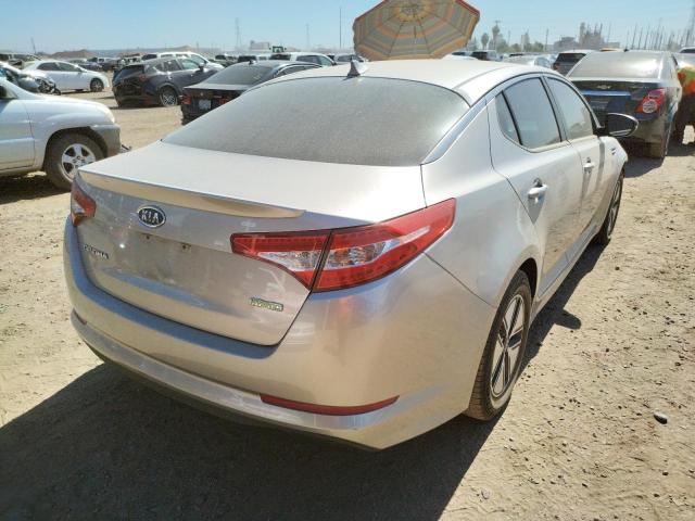 Photo 4 from auction – 2011 KIA OPTIMA HYB with VIN KNAGM4AD6B5005783