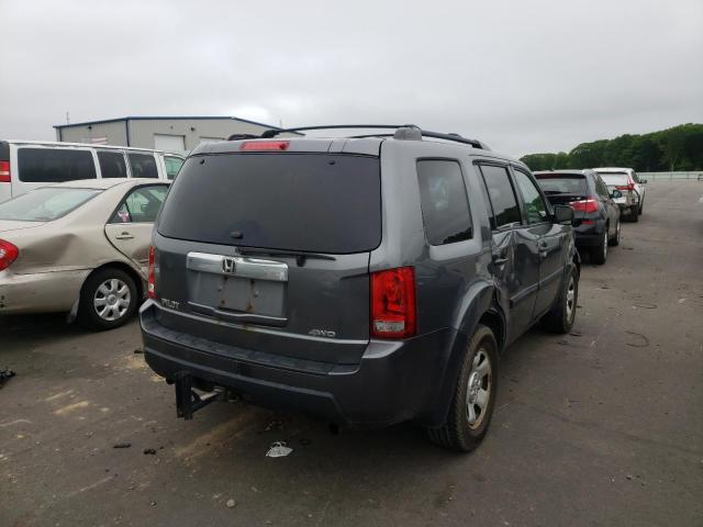 Photo 4 from auction – 2011 HONDA PILOT LX with VIN 5FNYF4H26BB097353