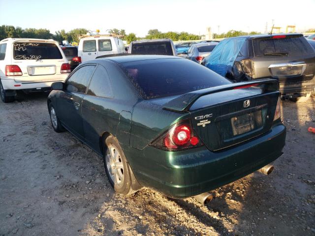 Photo 3 from auction – 2001 HONDA CIVIC SI with VIN 1HGEM22991L013073