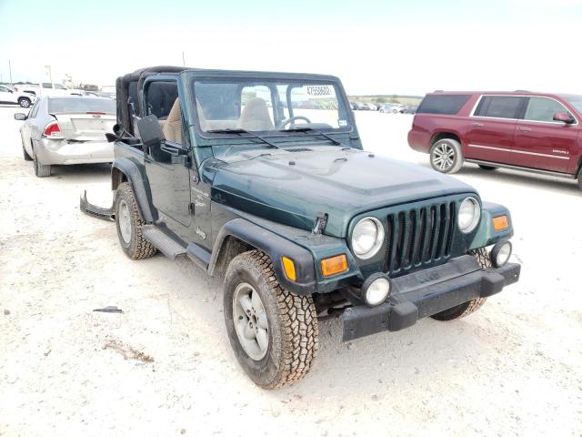 JEEP WRANGLER / 2000 with VIN 1J4FA49S6YP771577 - Photo from auction