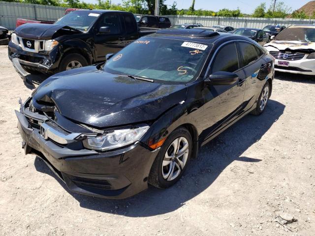 Photo 2 from auction – 2017 HONDA CIVIC EX with VIN 19XFC2F7XHE033138