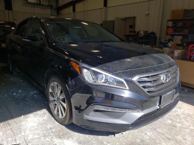 HYUNDAI SONATA SPO 2015 with VIN 5NPE34AF6FH043602 - Photo from auction