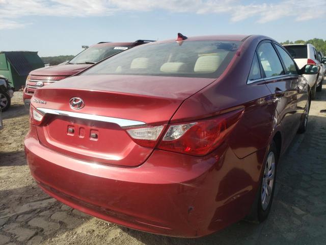 Photo 4 from auction – 2013 HYUNDAI SONATA GLS with VIN 5NPEB4AC0DH511605