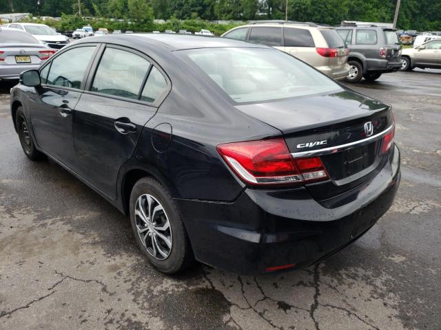 Photo 3 from auction – 2013 HONDA CIVIC LX with VIN 19XFB2F57DE217464