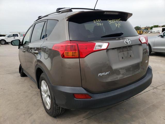 Photo 3 from auction – 2014 TOYOTA RAV4 LE with VIN JTMZFREV1ED033197